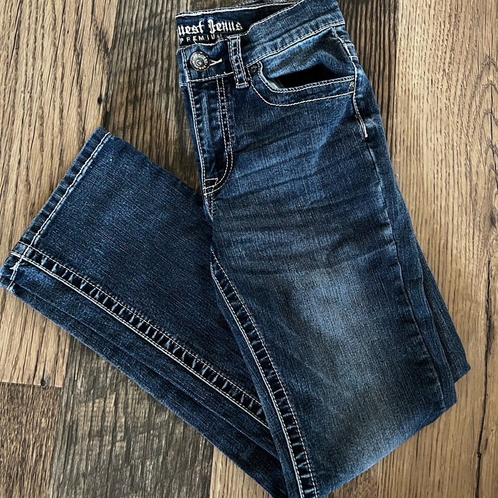 Request Jeans from Buckle. Boys size 12 slim.